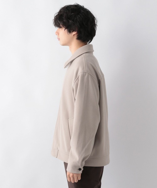 GLOBAL WORK（グローバルワーク）の「ウーリーテックZIPブルゾン/268998（ブルゾン・メンズ・ネイビー/ブラウン/グレー/ライトベージュ・SMALL/MEDIUM/LARGE）」の16枚目の写真