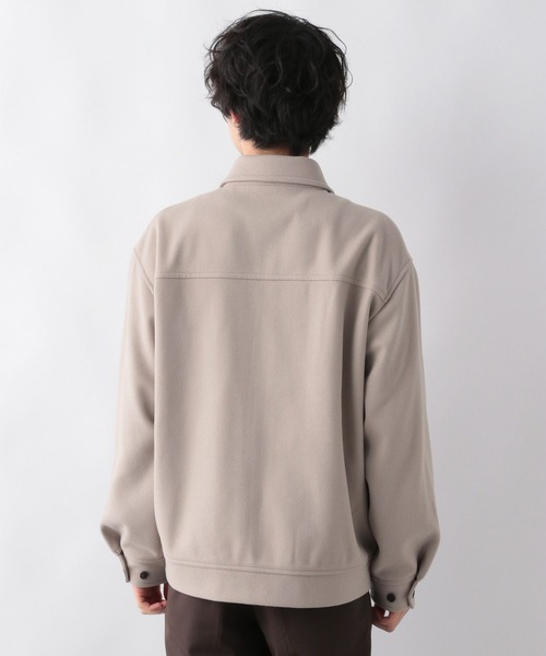 GLOBAL WORK（グローバルワーク）の「ウーリーテックZIPブルゾン