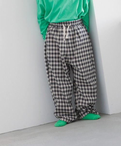 LOWRYS FARM（ローリーズファーム）の「チェックイージーパンツ　169460（その他パンツ・キッズ・ブラック/ブラウン/グリーン・110cm/120cm/130cm/140cm/150cm）」の7枚目の写真