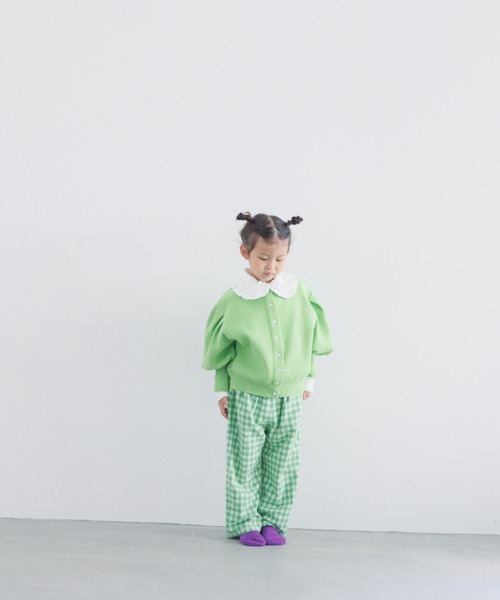 LOWRYS FARM（ローリーズファーム）の「チェックイージーパンツ　169460（その他パンツ・キッズ・ブラック/ブラウン/グリーン・110cm/120cm/130cm/140cm/150cm）」の8枚目の写真