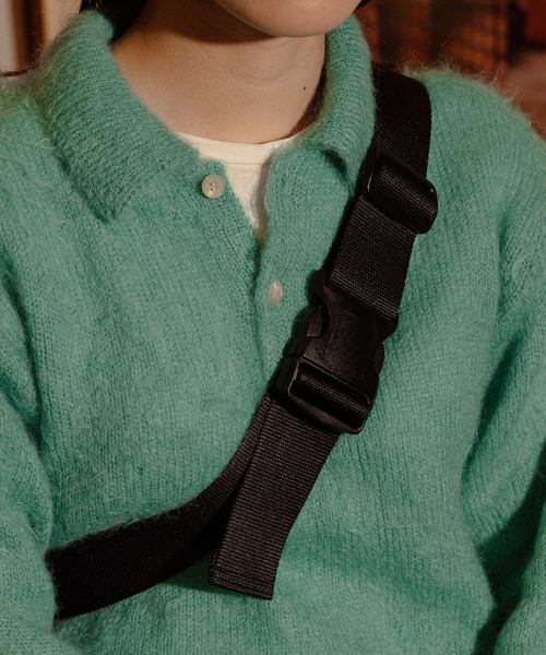 WhoWhat（フーワット）の「RIBON POUCH <PVC>（ショルダーバッグ・レディース・ピンク系その他/ブルー系その他/ブラック/ベージュ・FREE）」の7枚目の写真