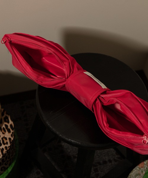 WhoWhat（フーワット）の「RIBON POUCH <PVC>（ショルダーバッグ・レディース・ピンク系その他/ブルー系その他/ブラック/ベージュ・FREE）」の17枚目の写真