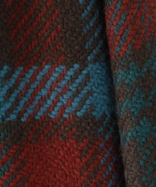 JOURNAL STANDARD（ジャーナルスタンダード）の「Wool Roving ビッグチェック ブルゾン（ブルゾン・メンズ・ブラック/カーキ・MEDIUM/LARGE）」の18枚目の写真