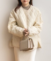 RANDA | キルティング×ボア3WAYブルゾン(ブルゾン)