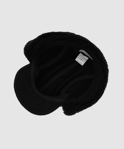 WhoWhat(フーワット)の「TRAPPER CAP(キャップ・メンズ・ブラック/ブラウン・FREE)」の3枚目の写真