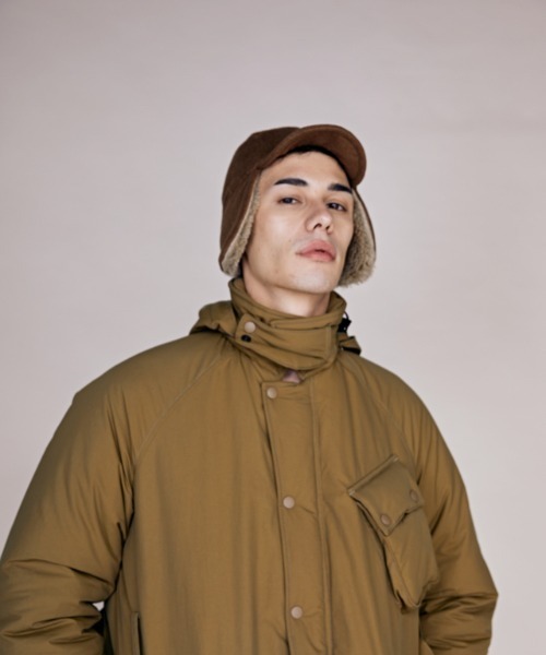 WhoWhat(フーワット)の「TRAPPER CAP(キャップ・メンズ・ブラック/ブラウン・FREE)」の7枚目の写真