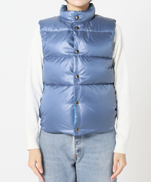 plage(プラージュ)の「Down ベスト(ダウンベスト・レディース・ブルー系その他/ブラック・36/38)」の18枚目の写真