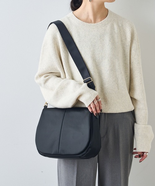 russet（ラシット）の「フラップショルダーバッグ M【THE CLOUDS NYLON