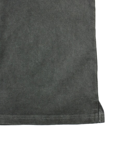 Universal Style Wear(ユニバーサルスタイルウェア)の「Universal Style Wear カットワーク ロゴ Tee(Tシャツ/カットソー・メンズ・スミクロ/グレイッシュベージュ/ライトカーキ/オフホワイト・MEDIUM/LARGE/X-LARGE)」の22枚目の写真