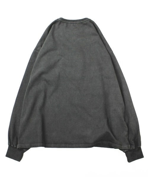 Universal Style Wear(ユニバーサルスタイルウェア)の「Universal Style Wear カットワーク ロゴ Tee(Tシャツ/カットソー・メンズ・スミクロ/グレイッシュベージュ/ライトカーキ/オフホワイト・MEDIUM/LARGE/X-LARGE)」の19枚目の写真