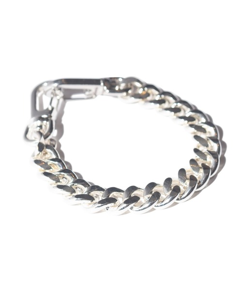 glamb(グラム)の「Curb Chain Bracelet / カーブチェーンブレスレット(ブレスレット・メンズ・シルバー・FREE)」の17枚目の写真