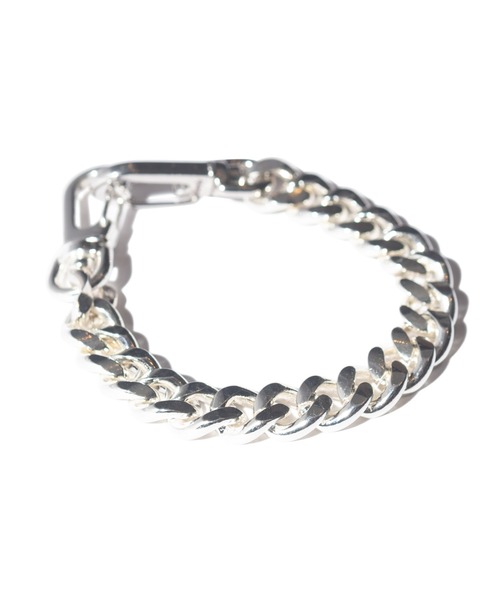 glamb(グラム)の「Curb Chain Bracelet / カーブチェーンブレスレット(ブレスレット・メンズ・シルバー・FREE)」の13枚目の写真