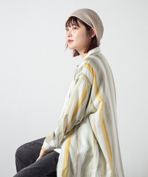 Rasta Knit Beret (Japanese Paper) / ラスタニットベレー 和紙（ハンチング/ベレー帽）｜RACAL（ラカル）