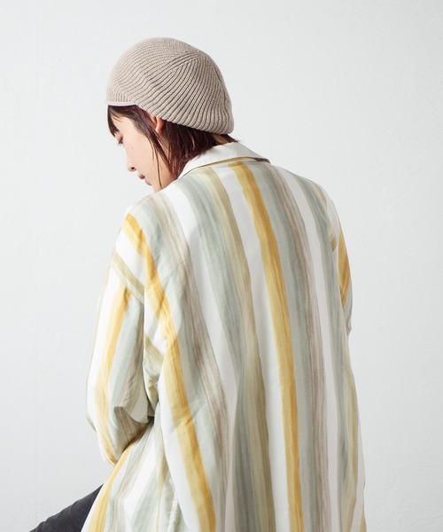 Rasta Knit Beret (Japanese Paper) / ラスタニットベレー 和紙（ハンチング/ベレー帽）｜RACAL（ラカル）