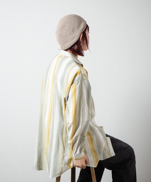 Rasta Knit Beret (Japanese Paper) / ラスタニットベレー 和紙（ハンチング/ベレー帽）｜RACAL（ラカル）