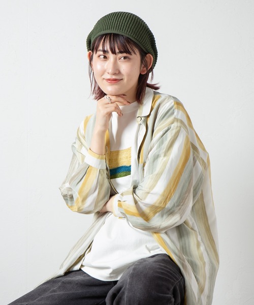 Rasta Knit Beret (Japanese Paper) / ラスタニットベレー 和紙（ハンチング/ベレー帽）｜RACAL（ラカル）