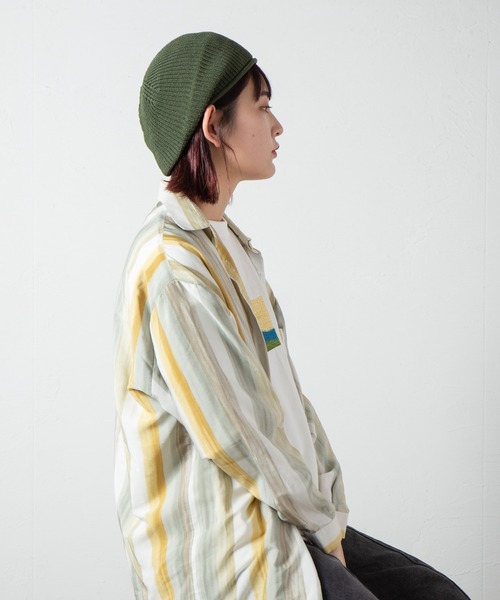 Rasta Knit Beret (Japanese Paper) / ラスタニットベレー 和紙