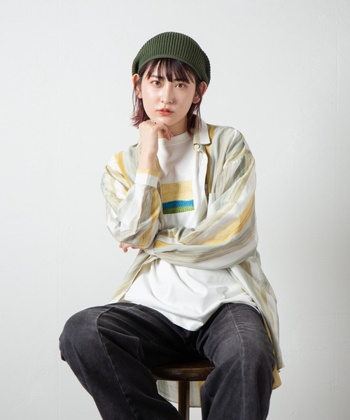 Rasta Knit Beret (Japanese Paper) / ラスタニットベレー 和紙（ハンチング/ベレー帽）｜RACAL（ラカル）