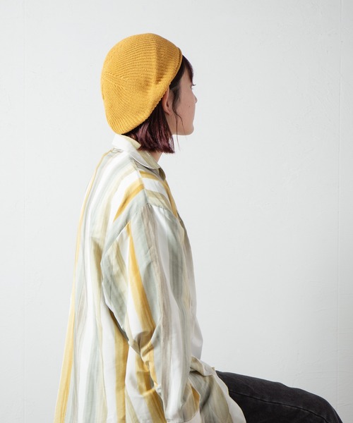 Rasta Knit Beret (Japanese Paper) / ラスタニットベレー 和紙（ハンチング/ベレー帽）｜RACAL（ラカル）