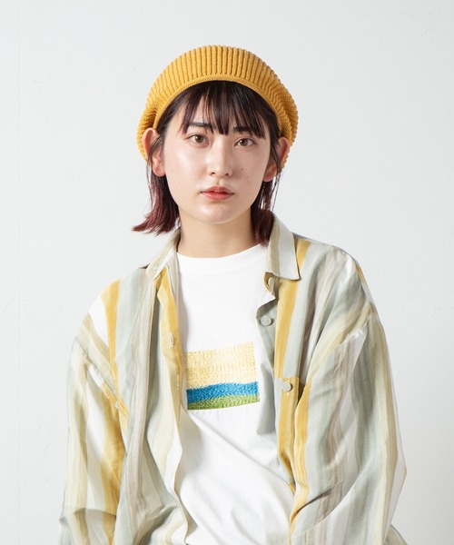 Rasta Knit Beret (Japanese Paper) / ラスタニットベレー 和紙（ハンチング/ベレー帽）｜RACAL（ラカル）