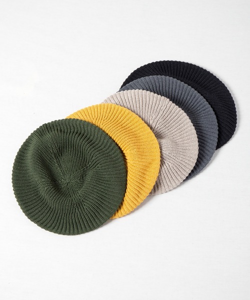 Rasta Knit Beret (Japanese Paper) / ラスタニットベレー 和紙（ハンチング/ベレー帽）｜RACAL（ラカル）