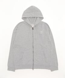 《HYDROGEN/ハイドロゲン》スカルエンボスフルジップフーディー / SKULL EMBOSS FULL ZIP HOODIE
