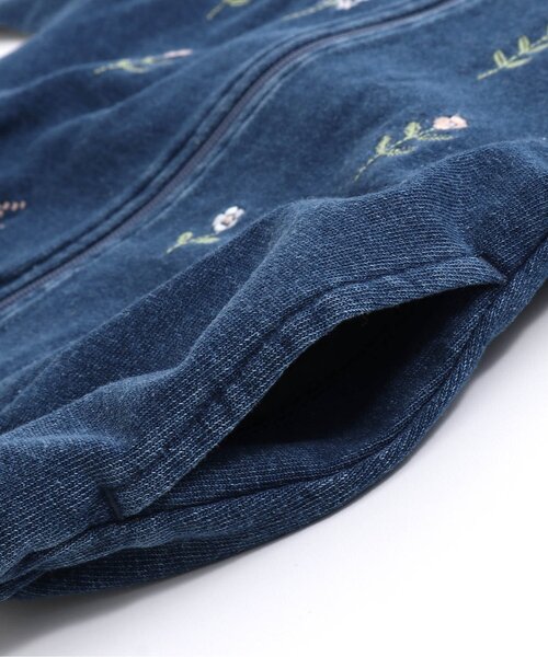 Seraph(セラフ)の「裏毛刺繍ブルゾン(ブルゾン・キッズ・グレー/ブルー/アイボリー・95/110/100/130/120/80/140/90)」の7枚目の写真