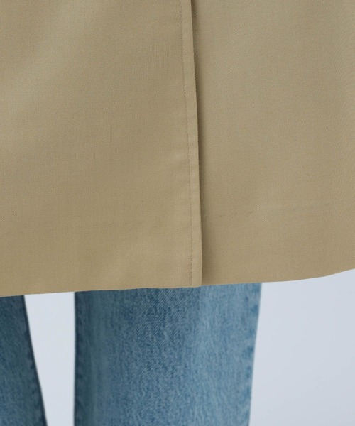BAYFLOW（ベイフロー）の「ロングトレンチコート（トレンチコート・レディース・ネイビー/ベージュ・SMALL/MEDIUM）」の18枚目の写真