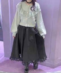 サイドティアードロングスカート