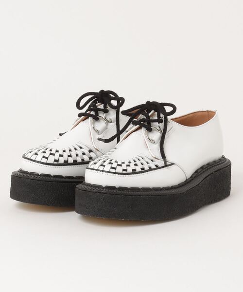 GEORGE COX（ジョージコックス）の「SKIPTON　3588 VI 031（ドレスシューズ・メンズ・ホワイト・3/4/5/6/7/8/9/6h/7h/8h）」の10枚目の写真