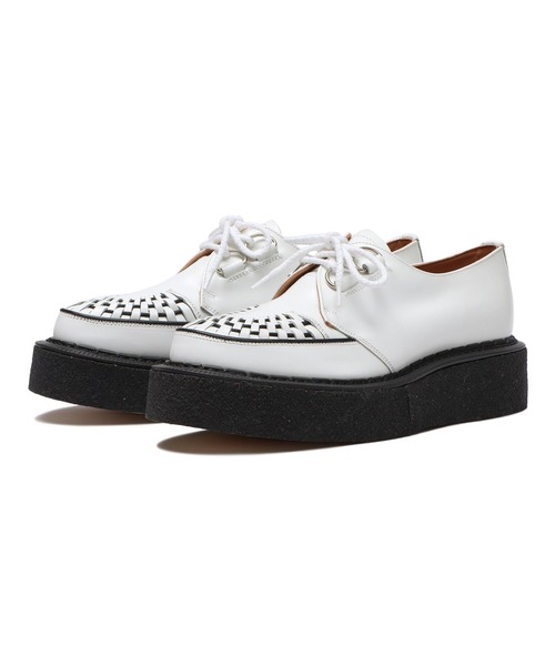 GEORGE COX（ジョージコックス）の「SKIPTON　3588 VI 031（ドレスシューズ・メンズ・ホワイト・3/4/5/6/7/8/9/6h/7h/8h）」の5枚目の写真