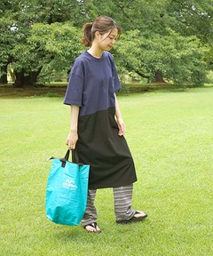 Comfyﾅｲﾛﾝ天竺切替ﾜﾝﾋﾟｰｽ