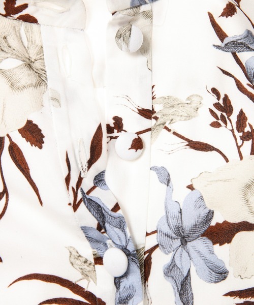 Erdem(アーデム)の「TIERED HEM SHORT DRESS W. FRILLED SLEEVES(ワンピース・レディース・ホワイト系その他・6/8)」の2枚目の写真