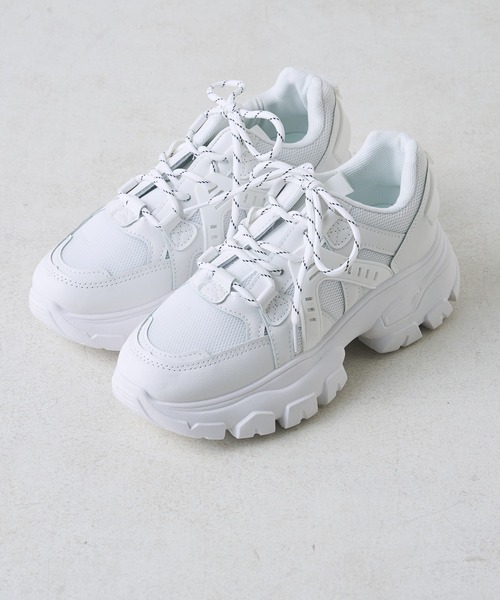 one after another NICE CLAUP（ワンアフターアナザーナイスクラップ）の「ダットスニーカー　2023SS（スニーカー・レディース・ホワイト/アイボリー・SMALL/MEDIUM/LARGE/X-LARGE）」の11枚目の写真