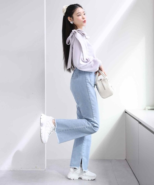 one after another NICE CLAUP（ワンアフターアナザーナイスクラップ）の「ダットスニーカー　2023SS（スニーカー・レディース・ホワイト/アイボリー・SMALL/MEDIUM/LARGE/X-LARGE）」の20枚目の写真