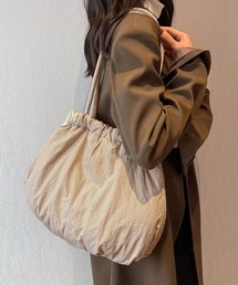 Dalfwin | 2023SS 春新作 韓国ファッション バッグ ギャザーショルダートートバッグ レディース トートバッグ ショルダーバッグ 2023SS 春新作(トートバッグ)