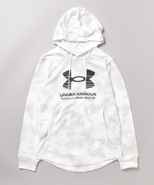 UNDER ARMOUR(アンダーアーマー)の「UAライバルテリー フーディ(トレーニング/メンズ)(スウェット・メンズ・ブルー/ホワイト×グレー/ブラック×グレー・L/S/XL/3XL/XXL/M)」の2枚目の写真