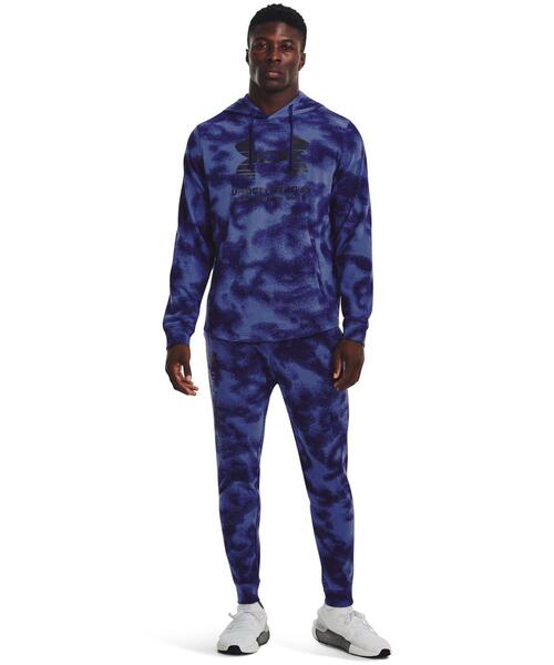 UNDER ARMOUR(アンダーアーマー)の「UAライバルテリー フーディ(トレーニング/メンズ)(スウェット・メンズ・ブルー/ホワイト×グレー/ブラック×グレー・L/S/XL/3XL/XXL/M)」の5枚目の写真