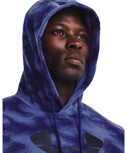 UNDER ARMOUR(アンダーアーマー)の「UAライバルテリー フーディ(トレーニング/メンズ)(スウェット・メンズ・ブルー/ホワイト×グレー/ブラック×グレー・L/S/XL/3XL/XXL/M)」の6枚目の写真