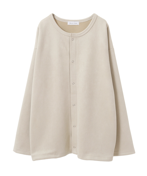 フェイクスエードカーディガン（カーディガン/ボレロ）｜MASTER FRAME（マスターフレーム ）