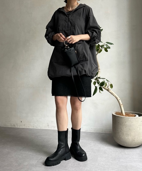 DouDou(ドゥドゥ)の「ツイードミニスカート(スカート)」 - WEAR DouDou(ドゥドゥ)の「ツイードミニスカート(スカート)」 - WEAR