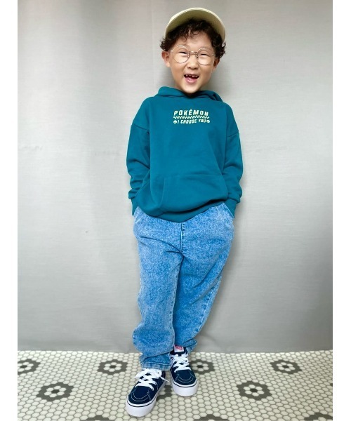 MPS（エムピーエス）の「【MPS】イージーテーパードデニム（デニムパンツ・キッズ・ブルー/ライトインディゴブルー/ダークインディゴブルー・140/130/120/150/110/160）」の17枚目の写真