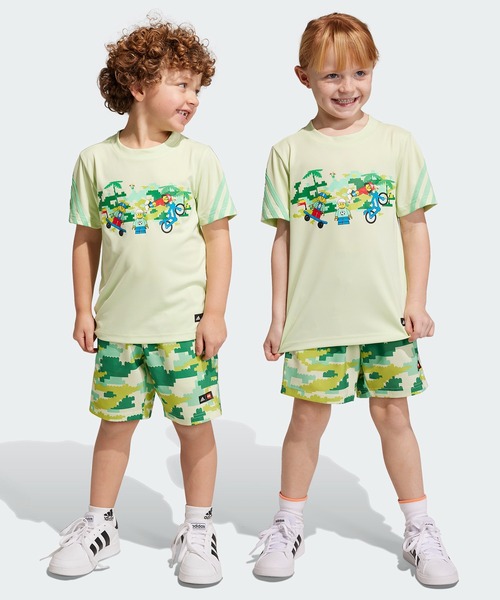 セール】adidas × LEGOR プレー Tシャツ & ショーツ