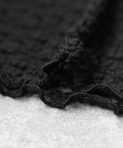 reca（レカ）の「【オンオフ問わず着れる！】シアーフラワーレーストップス（シャツ/ブラウス・レディース・ブラック/オフホワイト/ブラック系その他/ホワイト系その他/ベージュ系その他・FREE）」の11枚目の写真