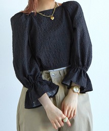 w closet | 【前後2WAY】リボン付きカーディガン(シャツ/ブラウス)