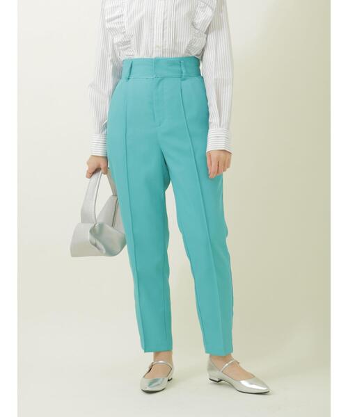 Te chichi(テチチ)の「パイピングセンターシームパンツ(その他パンツ・レディース・オレンジ/ブルー/オフホワイト・MEDIUM/SMALL)」の4枚目の写真