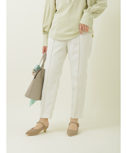 Te chichi(テチチ)の「パイピングセンターシームパンツ(その他パンツ・レディース・オレンジ/ブルー/オフホワイト・MEDIUM/SMALL)」の14枚目の写真