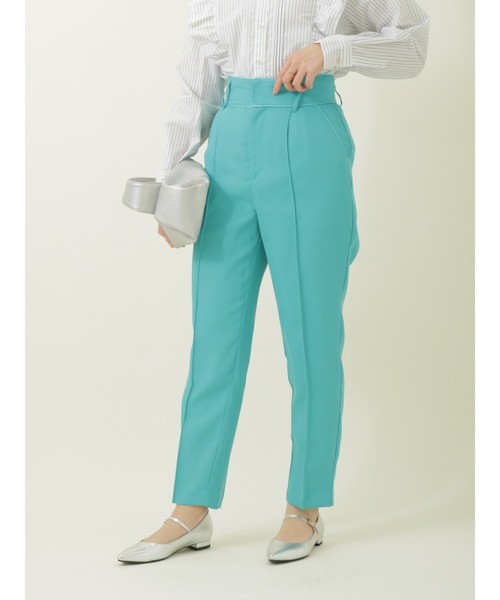 Te chichi(テチチ)の「パイピングセンターシームパンツ(その他パンツ・レディース・オレンジ/ブルー/オフホワイト・MEDIUM/SMALL)」の15枚目の写真