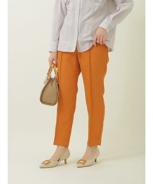 Te chichi(テチチ)の「パイピングセンターシームパンツ(その他パンツ・レディース・オレンジ/ブルー/オフホワイト・MEDIUM/SMALL)」の17枚目の写真