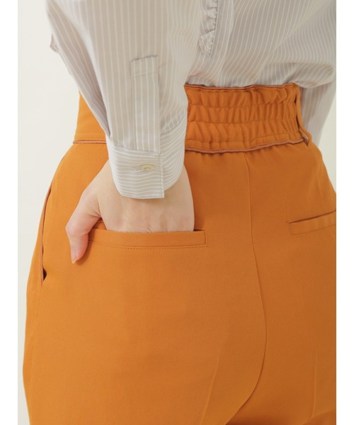 Te chichi(テチチ)の「パイピングセンターシームパンツ(その他パンツ・レディース・オレンジ/ブルー/オフホワイト・MEDIUM/SMALL)」の5枚目の写真